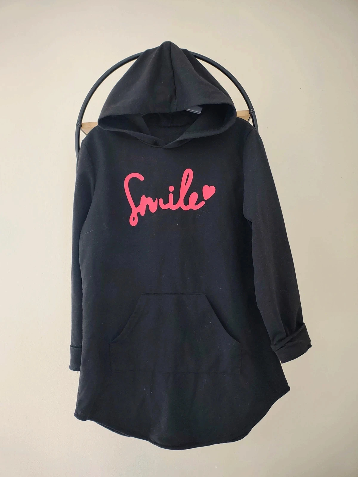 10 ans robe tunique a capuche